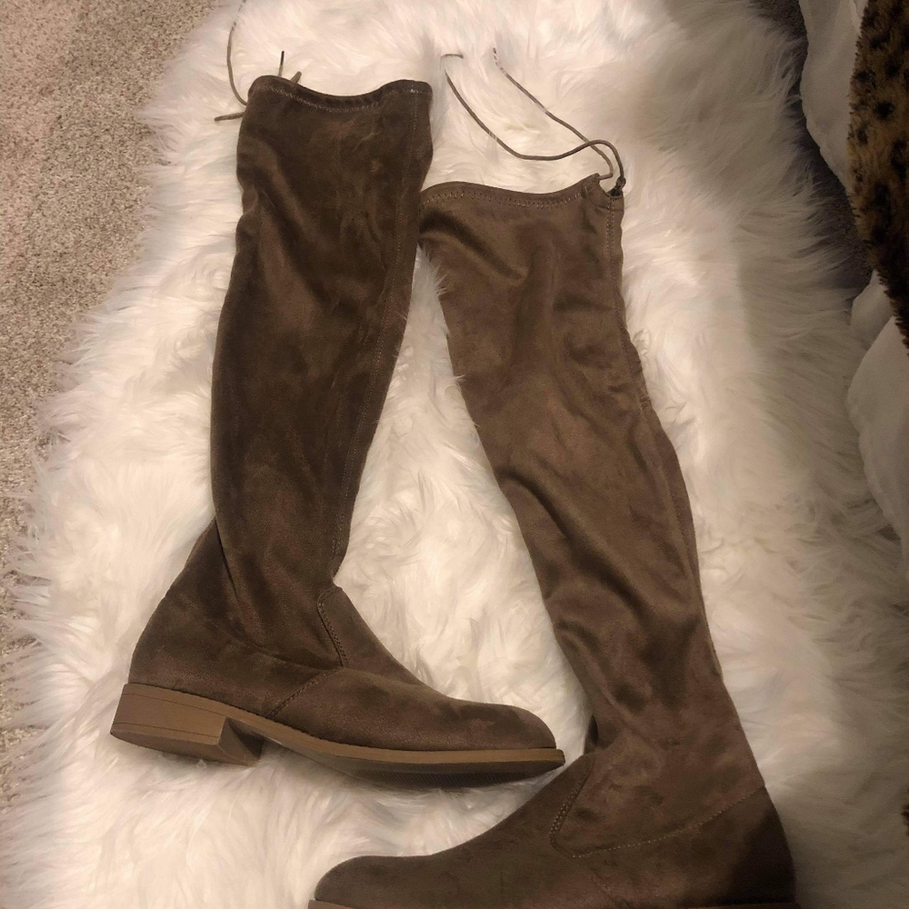 Suede Boots